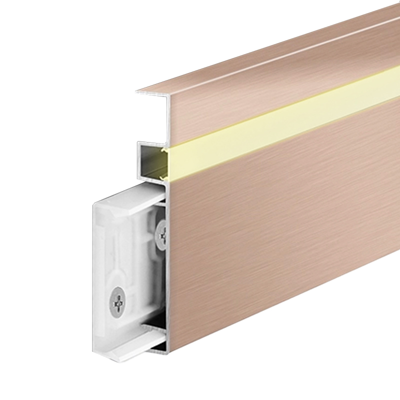 Side-emitting skirting board