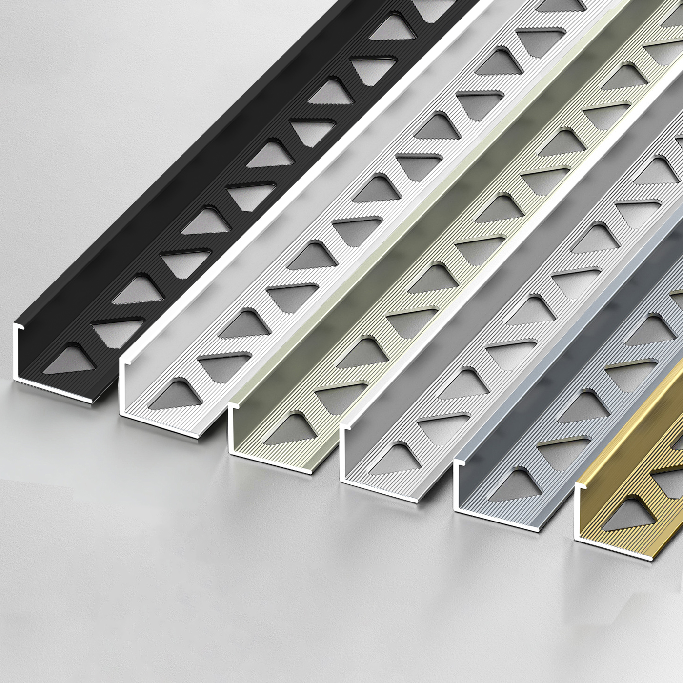 C-type Aluminium Tile Trims