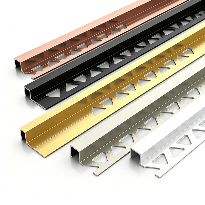 Square-shaped Tile Trims