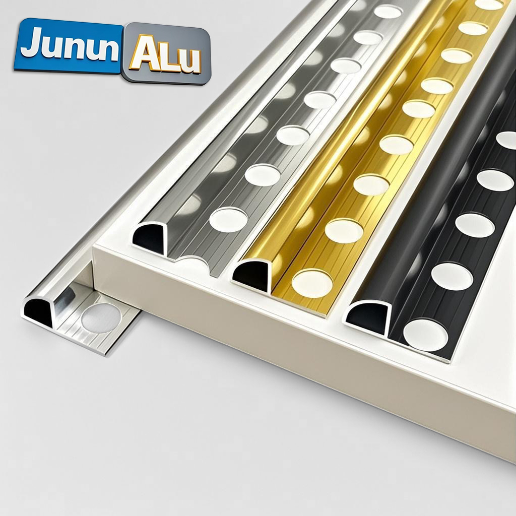 Round Corner Aluminum Alloy Tile Edge Trim