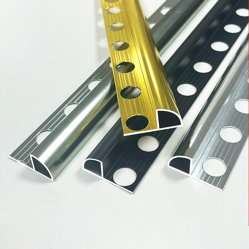 Round Corner Aluminum Alloy Tile Edge Trim