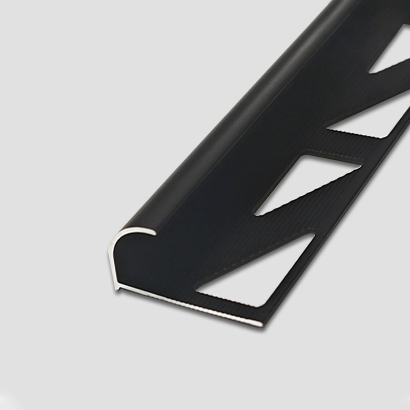 C-shaped arc tile edge trim