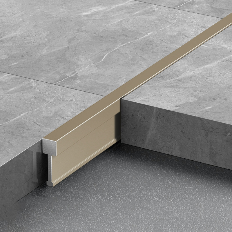 Aluminum alloy tile joint filler strip