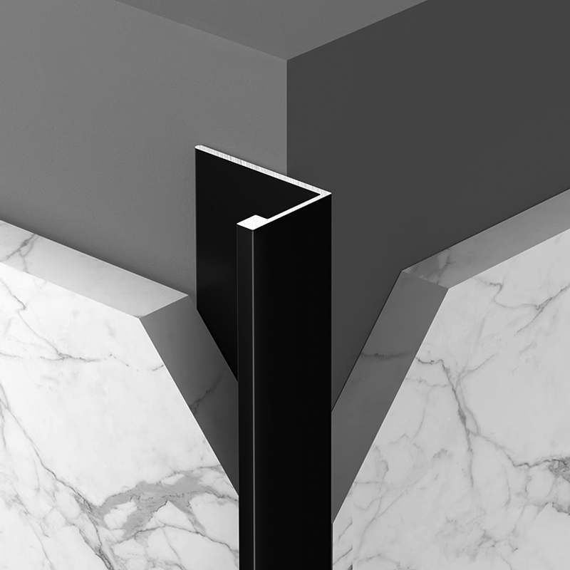 Aluminum alloy tile external corner trim