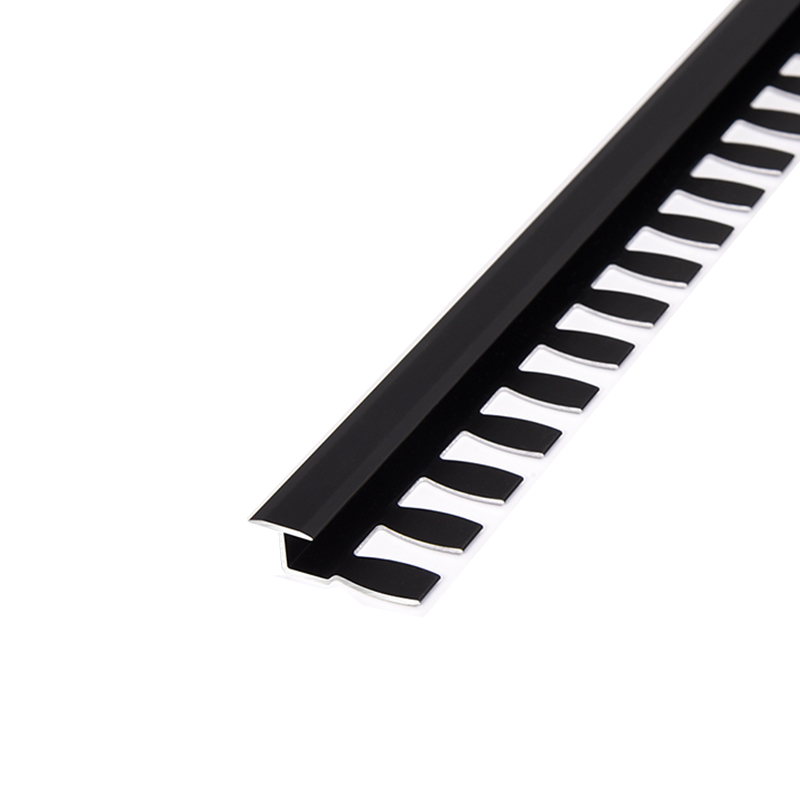 Aluminum alloy I-shaped fishbone edge trim