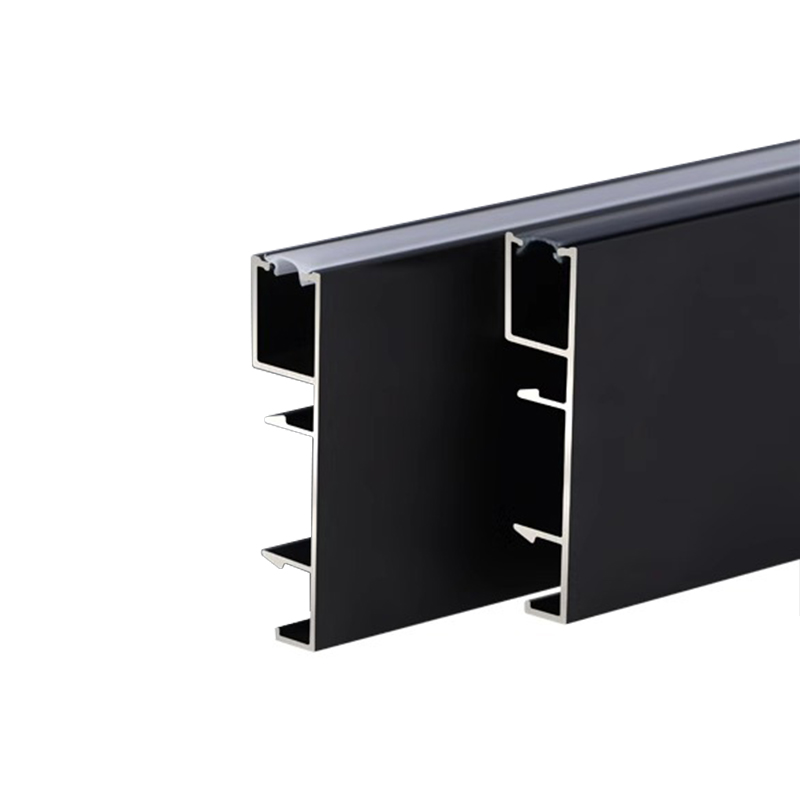Upward-lit baseboard