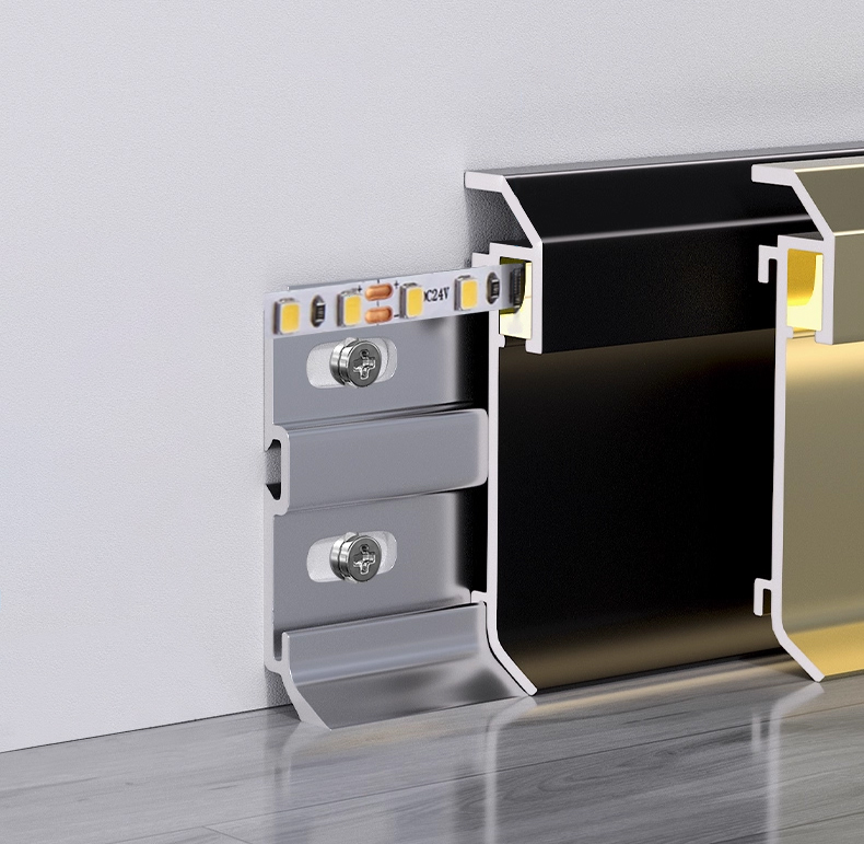 Downlight skirting board (clip-on type)