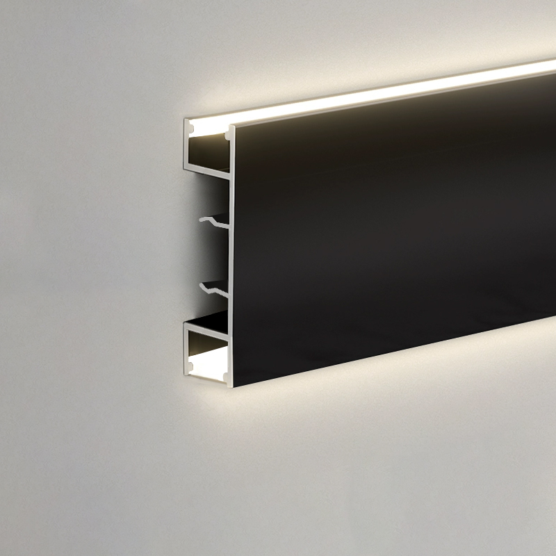 LED Skirting Board Recessed LED Profile