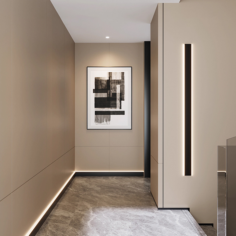 LED Skirting Board Recessed LED Profile